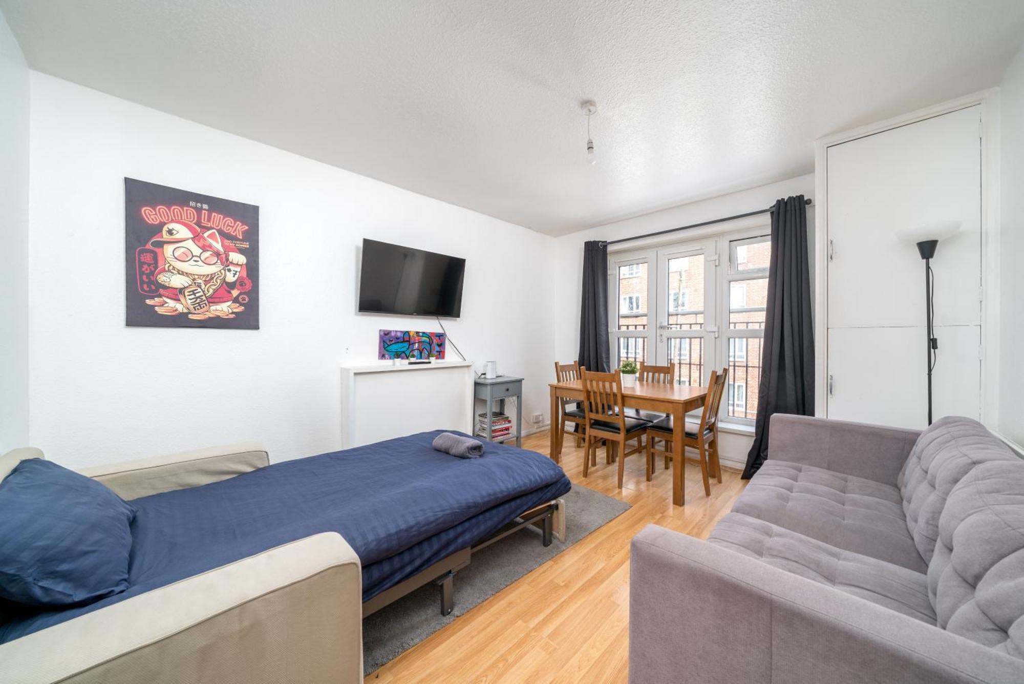 Spacious 1 Bed Flat In Dalston ลอนดอน ภายนอก รูปภาพ